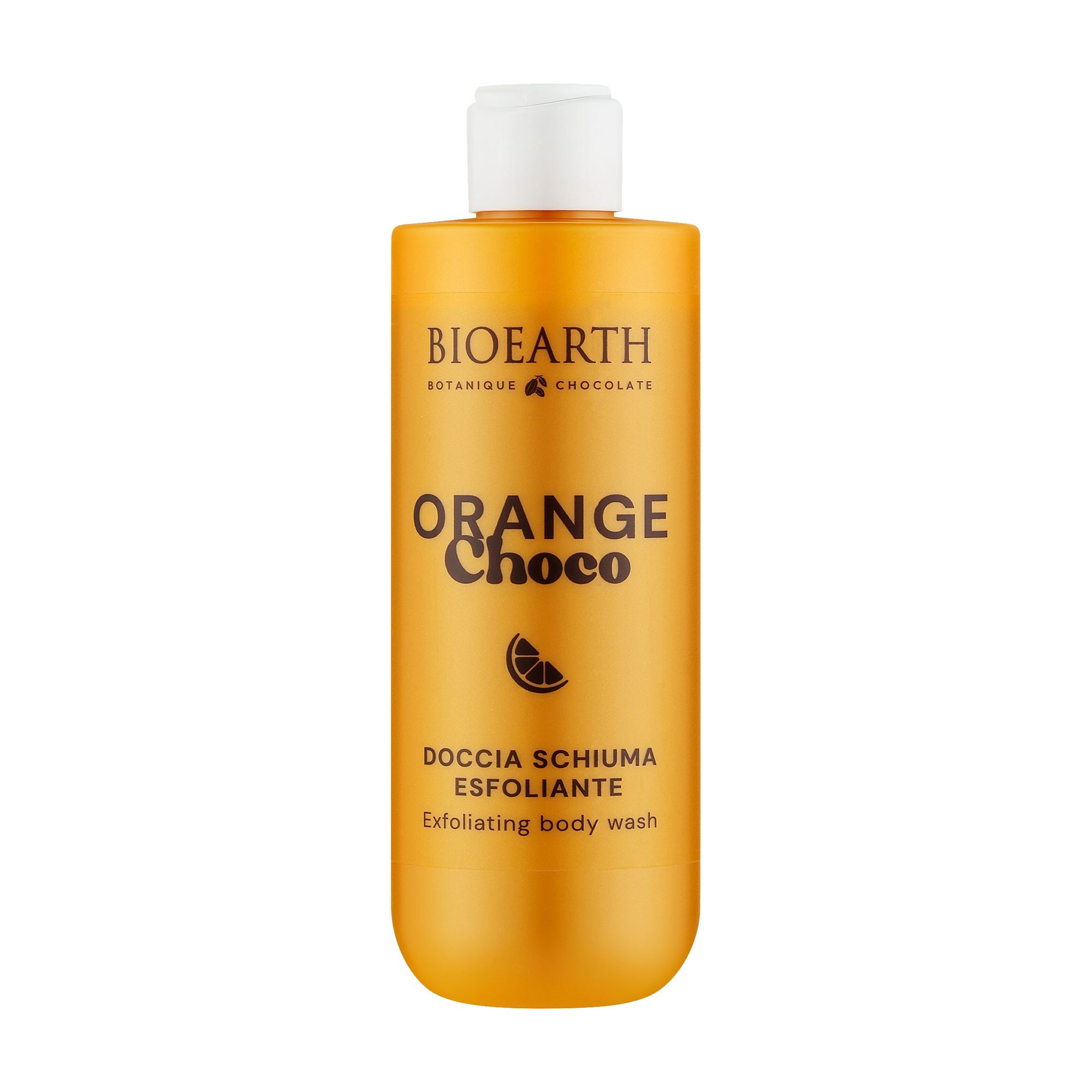 Відлущувальний гель для душу Bioearth Botanique Chocolate Orange Choco Exfoliating Body Wash, 250 мл